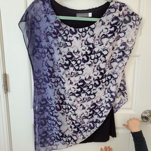 Mint velvet asymmetrical top.